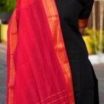 WOMEN’S ELEGANT BLACK KURTI SET WITH DUPATTA